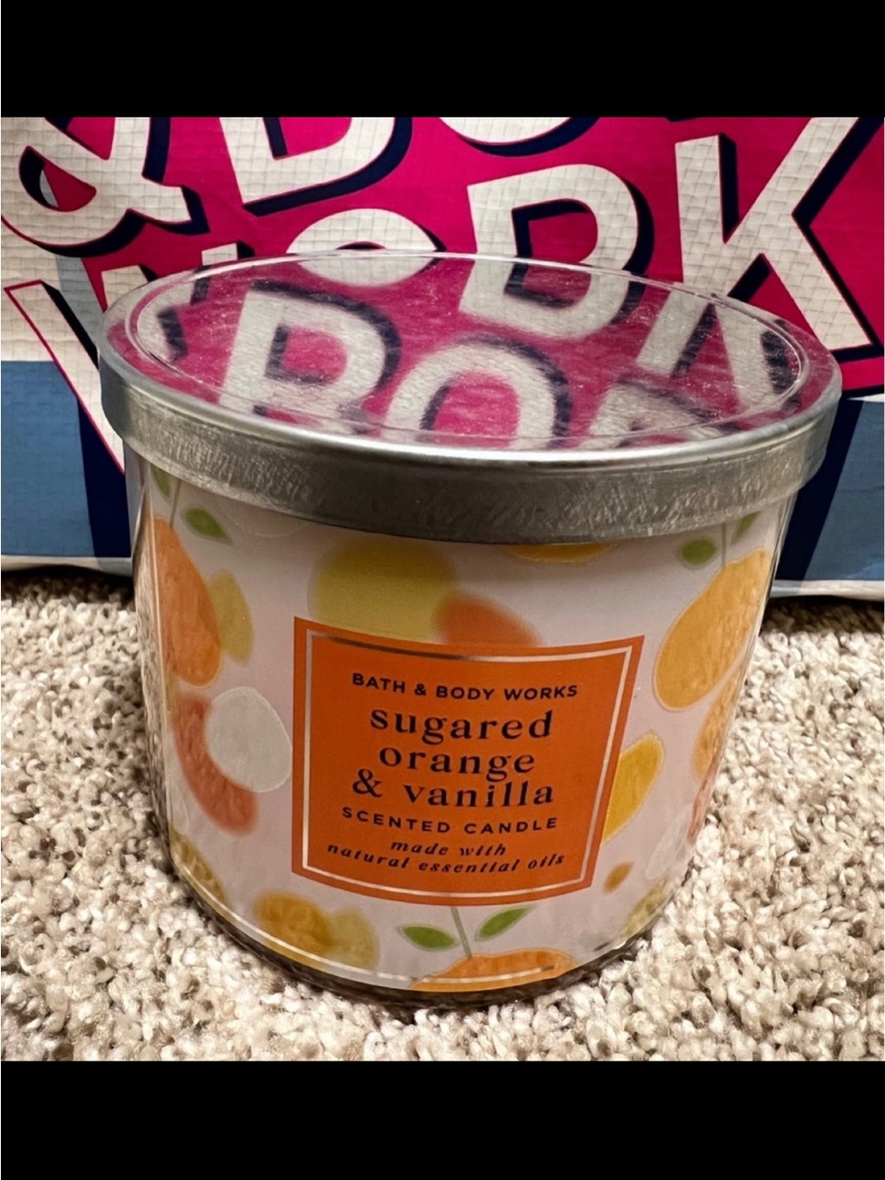 Bath & Body Works Sugared Orange & Vanilla Candle